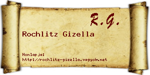 Rochlitz Gizella névjegykártya